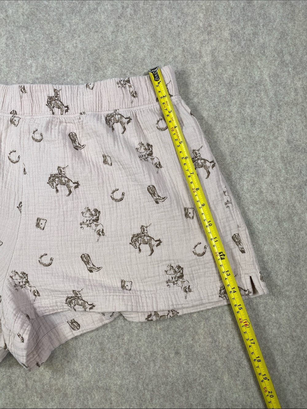 American Eagle AE Lounge Western Cowboy Print Pajama Set XL Cotton - Picture 4 of 11
